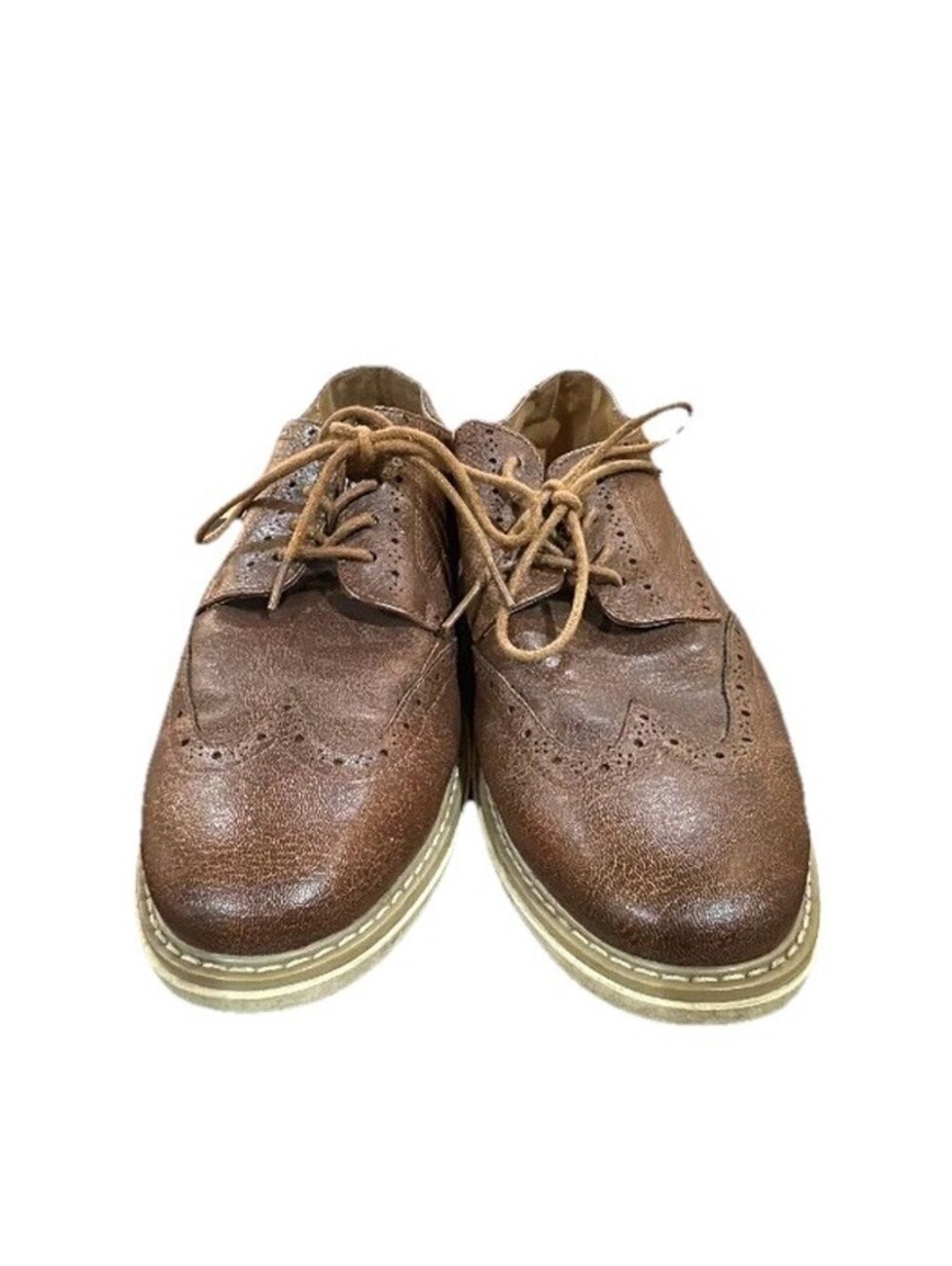 Nautica Men's Brown Oxford Dress Shoes Size 7.5